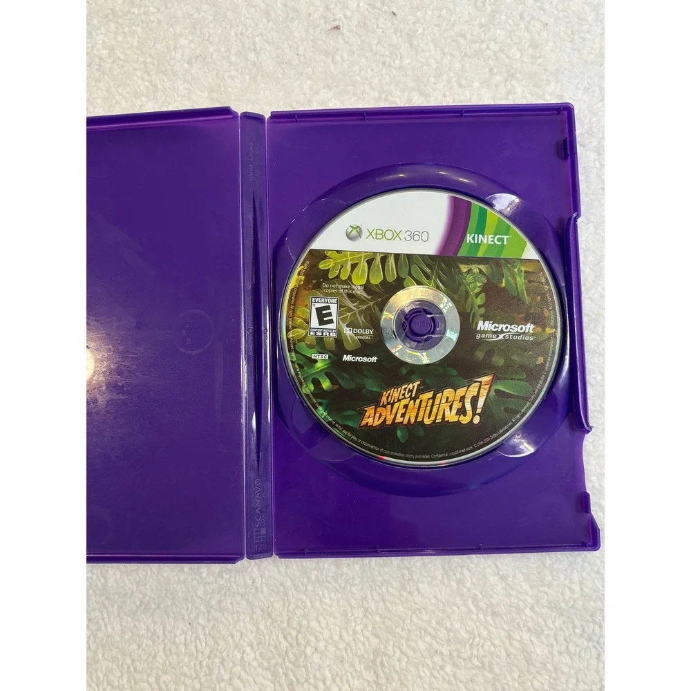 Kinect Adventures! Xbox 360 Game Microsoft Kinect Sensor Required Rated E‎